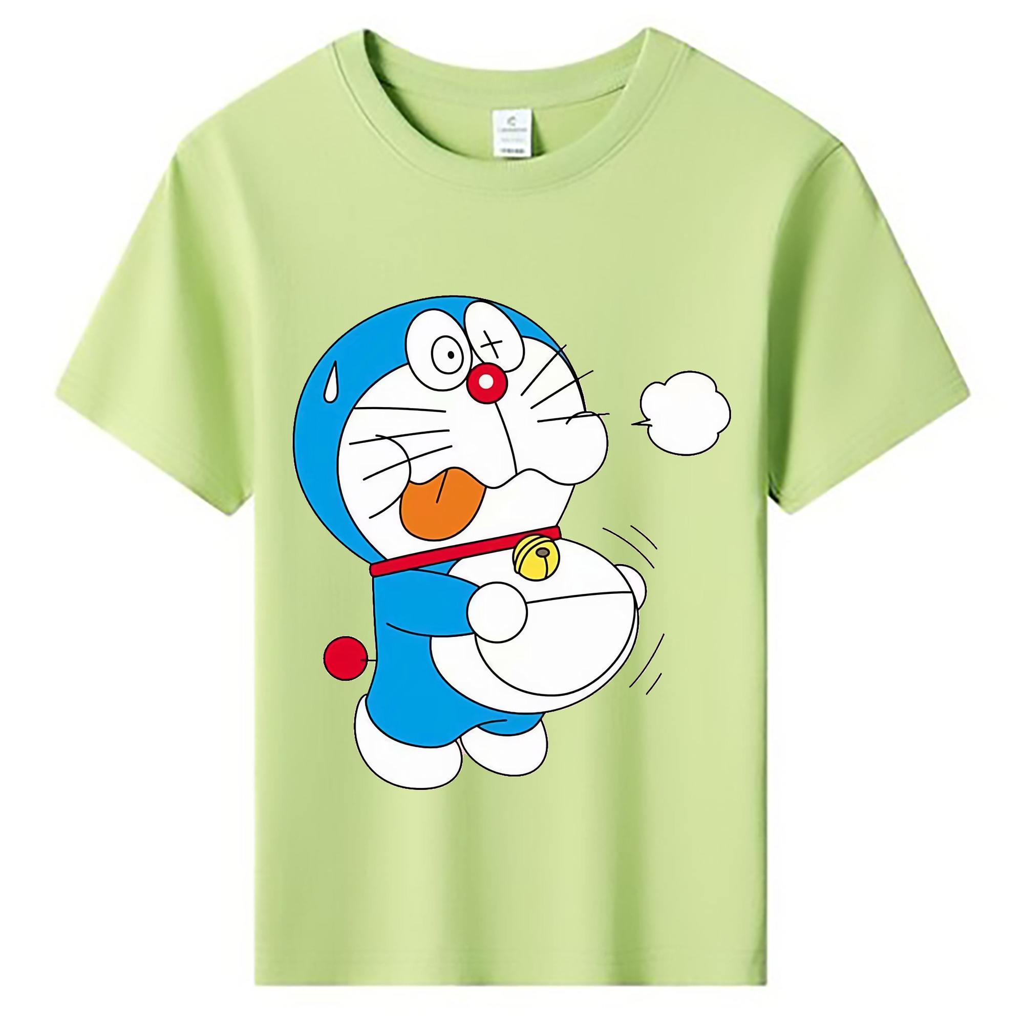（画像用） ドラえもん Doraemon 綿100％キッズTシャツ（フロントプリント）